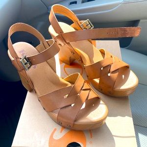 Korks by Kork-ease Platform Heeled Sandals